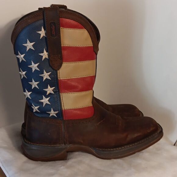 Durango Rebel Patriotic Flag Men's Western Boots - Picture 6 of 6